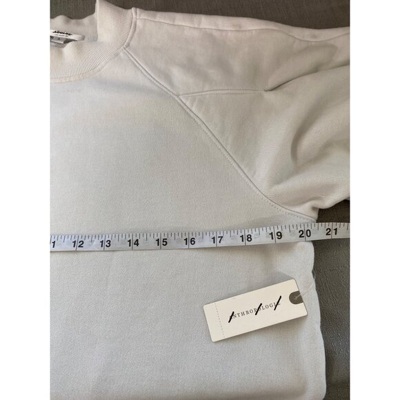 Agolde X Anthro The Round Box Sweatshirt Lavender Gray Women’s Small Athleisure - Picture 9 of 16